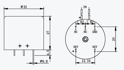 TR1102-2B Voltage Transformer used for protection